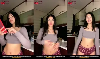 Güzel Türk Bayan Üvey Abla Kül Kedisi Gösterisi