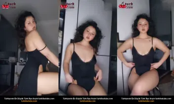 Tango Büyük Kalça Gösterisi Yırtık Elbiseyle Göt Gösterisi